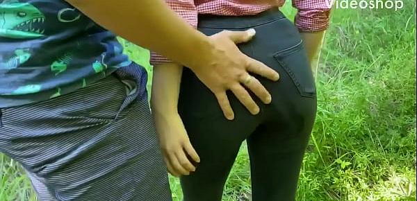  STEP BROTHER FUCKED ME IN THE FOREST